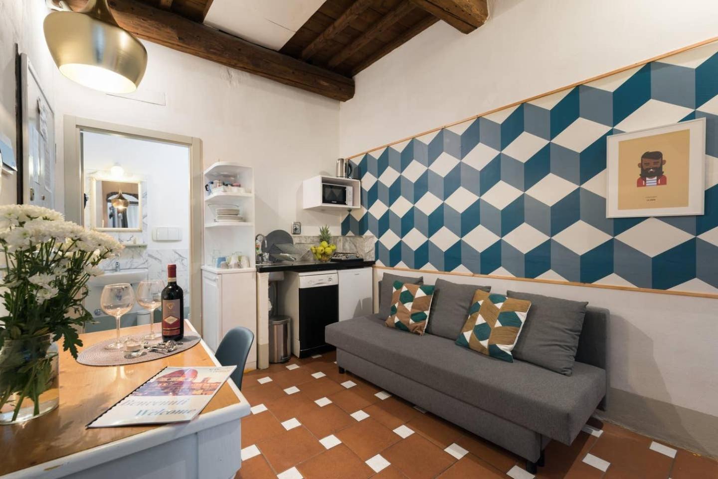F4 - Santa Croce One Bedroom Flat 2 To 4 Guests Firenze Eksteriør billede